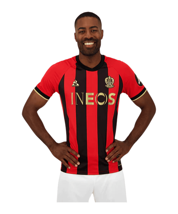 Le Coq Sportif OGC Nizza Trikot Home 2024/2025 Rot - rot