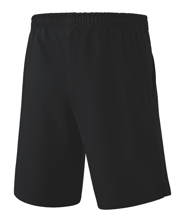 Erima Tennis Short ohne Innenslip Kids Schwarz - schwarz