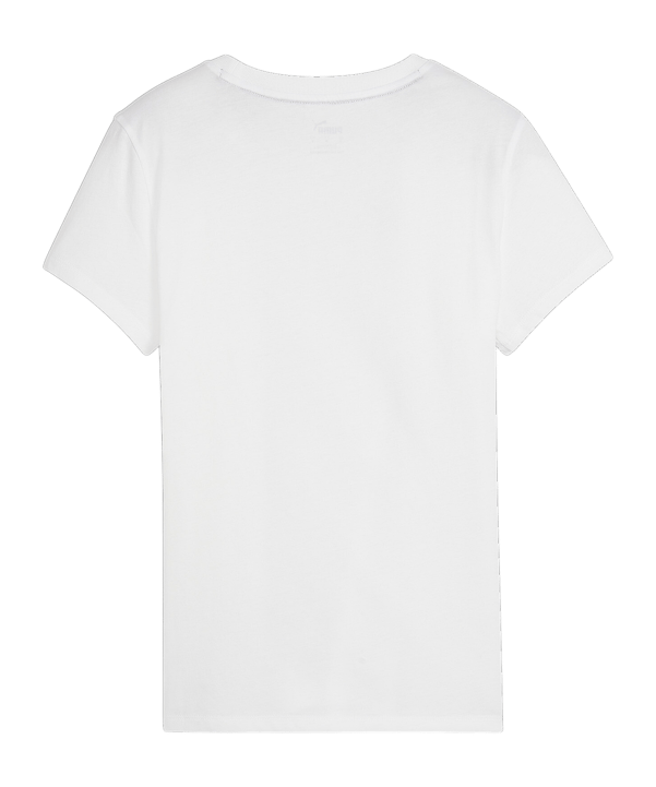 PUMA teamGOAL Casuals T-Shirt Damen Weiss F04 - weiss