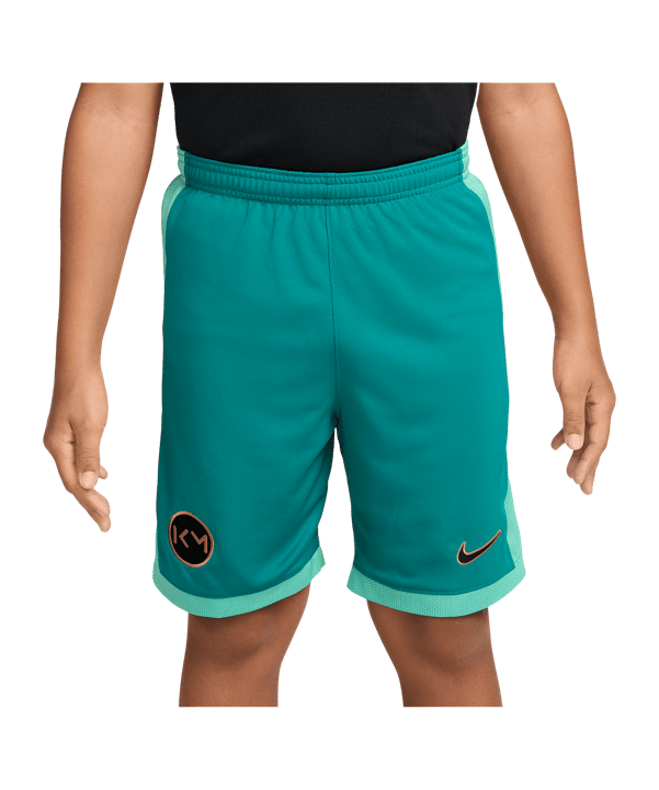 Nike Academy Kylian Mbappe Short Kids Grün F389