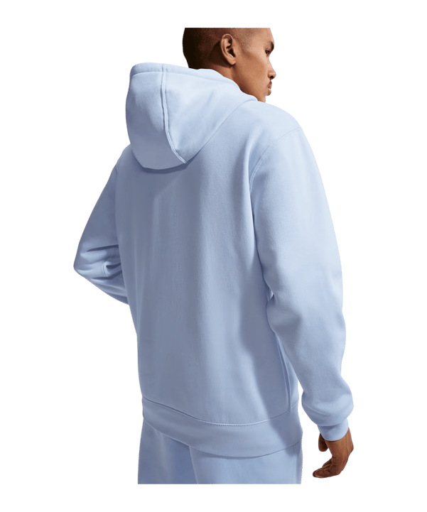 Nike Club Hoody Blauw K407 - blauw