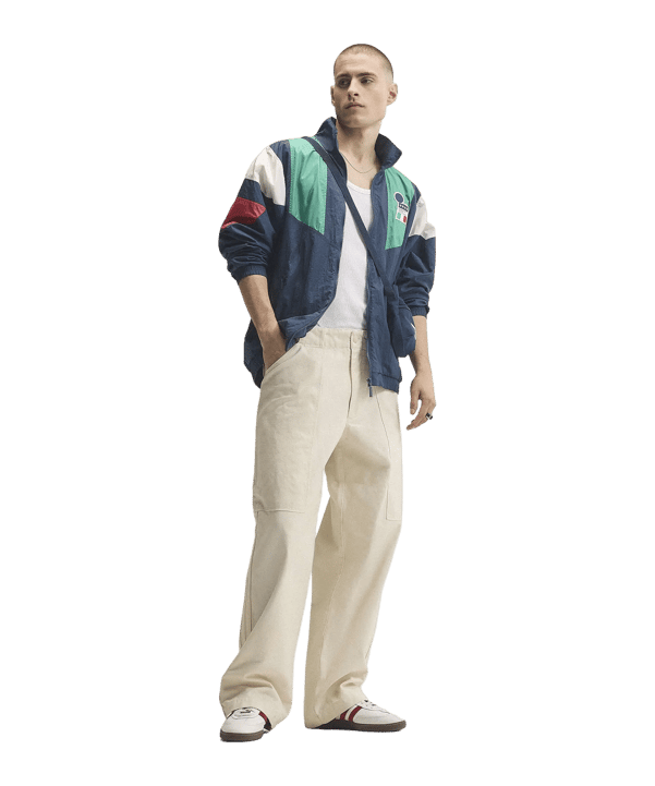 adidas Italien EQT Jacke Blau - blau