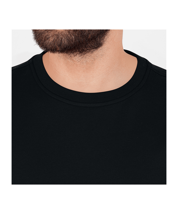JAKO Doubletex Sweatshirt Schwarz F800 - schwarz