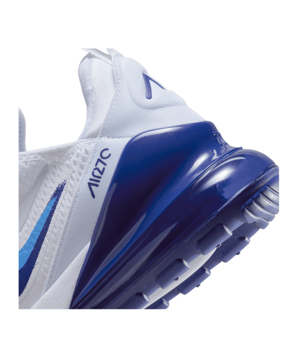 Nike Air Max 270 Weiss Blau F100 - weiss
