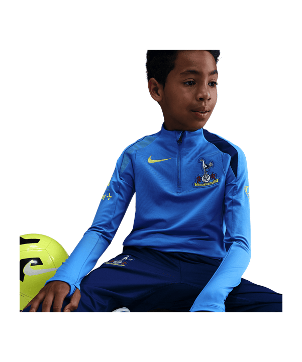 Nike Tottenham Hotspur Drill Top Sweatshirt Kids Blau F428 - blau