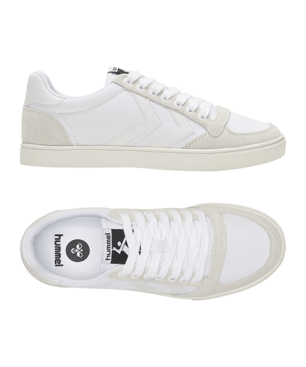Hummel Slimmer Stadil Tonal Low Sneaker Weiss F9001 - weiss