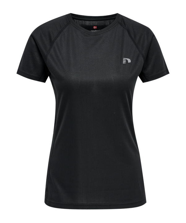 Newline Core T-Shirt Running Damen Schwarz F2001 - schwarz