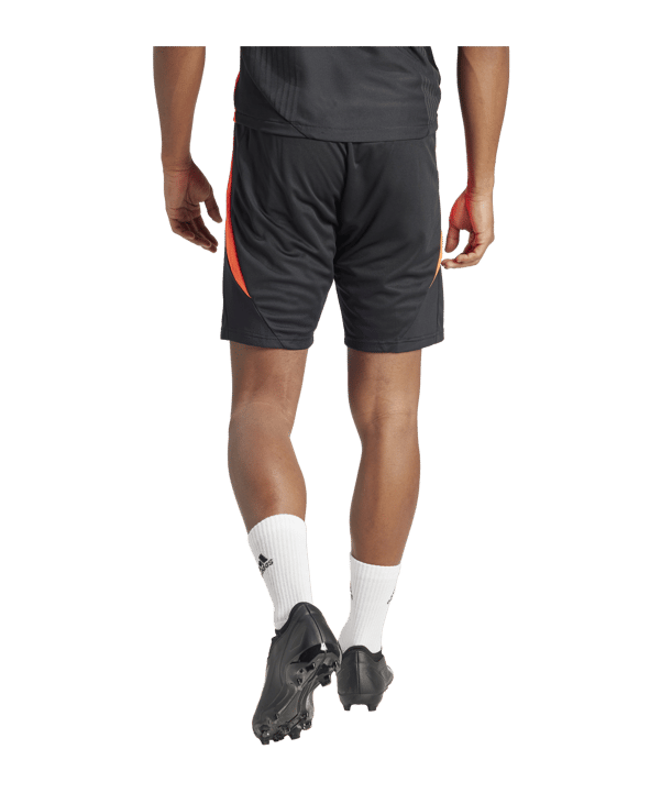 adidas Tiro 24 Pro Trainingsshort Schwarz Rot - schwarz