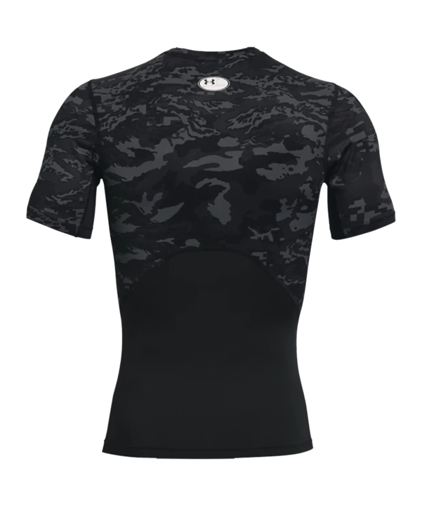Under Armour HG Camo Compression T-Shirt F001 - schwarz