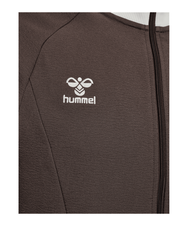 hummel Root Track Jacke Braun F8026