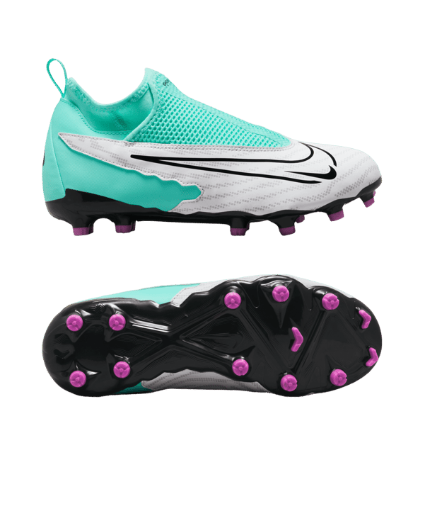 Nike Jr Phantom GX Academy DF FG/MG Peak Ready Kids Grün Schwarz Pink F300 - gruen