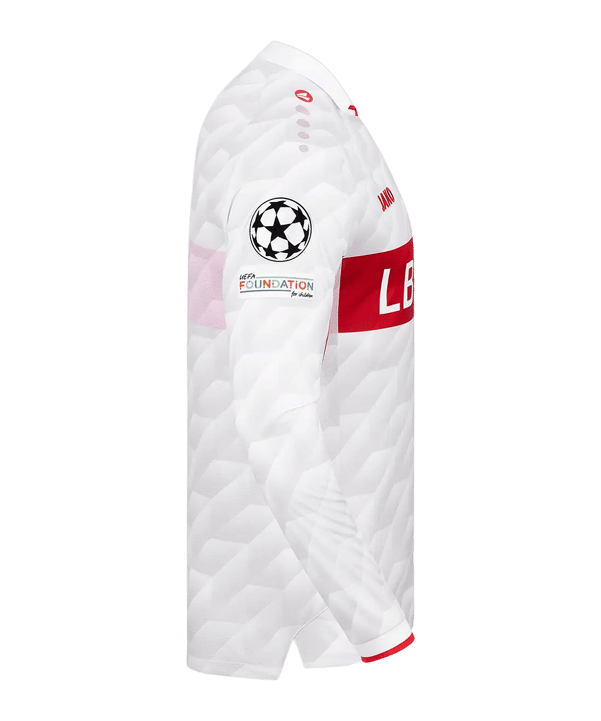 JAKO VfB Stuttgart International Maglia maniche lunghe Home 2026/2027 Bianco C0 - bianco