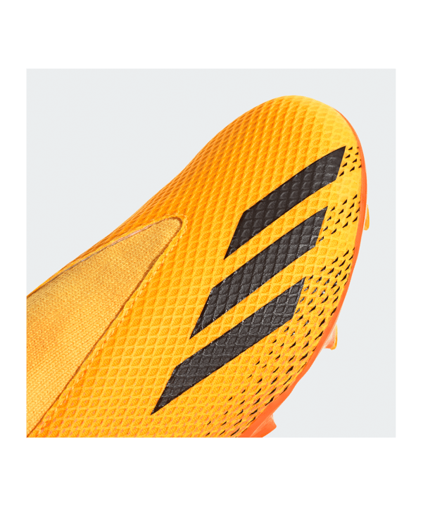 adidas X Speedportal.3 LL FG Heatspawn Kids Orange Gold Schwarz - gold