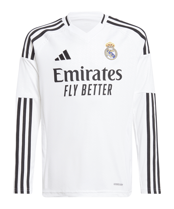 Maillot Real Madrid 2024/2025 Extérieur Manches Longues