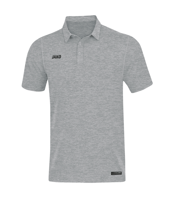 JAKO Premium Basics Poloshirt Grau F40 - grau