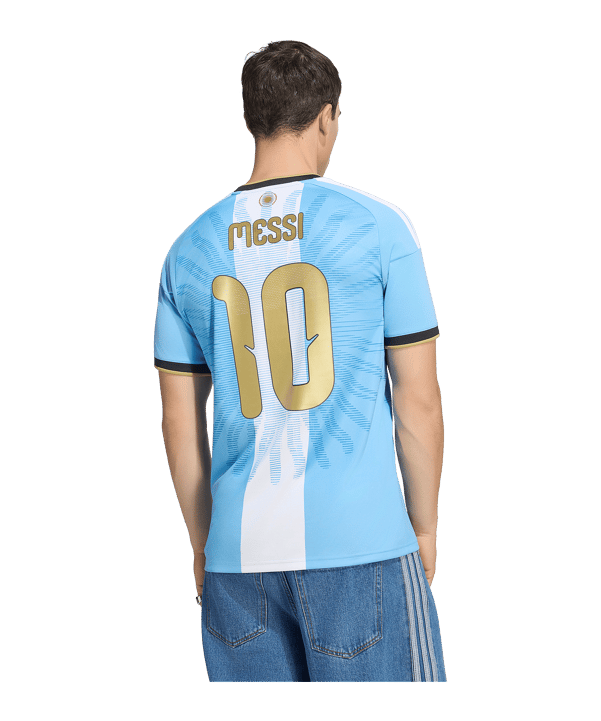 adidas Argentina Messi Maglietta 2026 Blu - blu