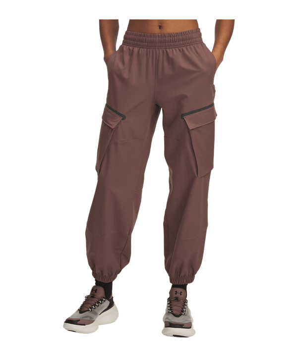 Under Armour Unstoppable Cargo Jogginghose Damen Braun F256 - braun