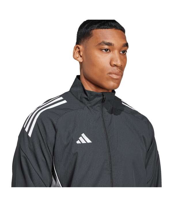 adidas Tiro 25 Competition Präsentationsjacke Schwarz - schwarz