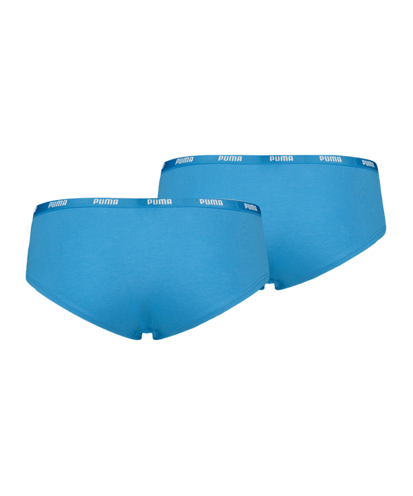 PUMA Iconic Hipster 2er Pack Damen Blau F018 - blau