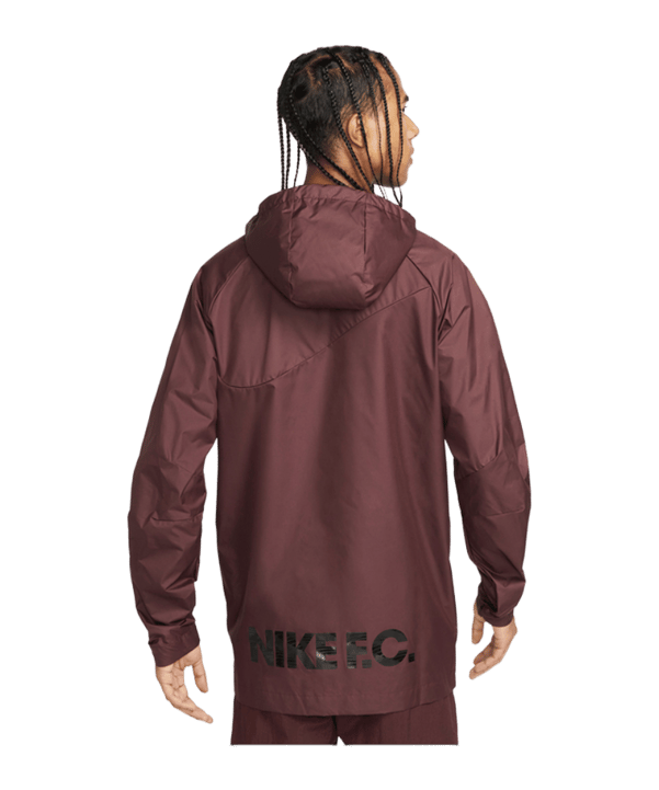 Nike F.C. Rain Regenjacke Rot F652 - rot