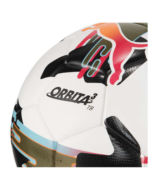 PUMA Orbita 3 TB Trainingsball Weiss F01 - weiss