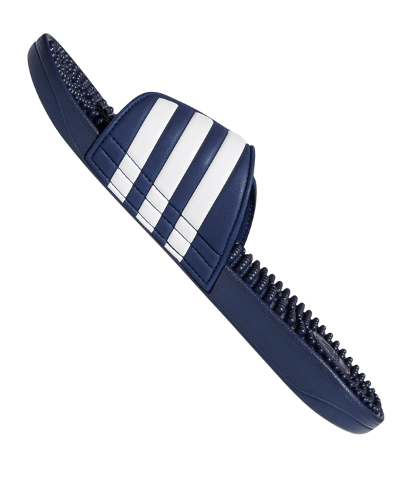 adidas Adissage Badelatsche Blau Weiss - blau
