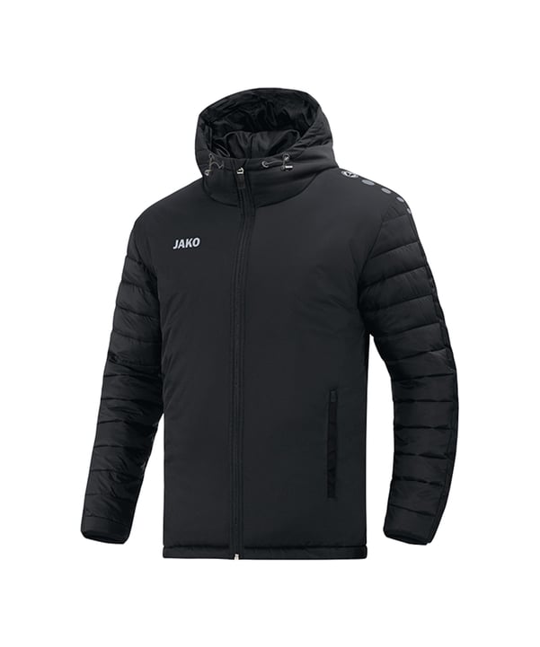 JAKO Team Stadionjacke Coachjacke Kids Schwarz F08 - schwarz
