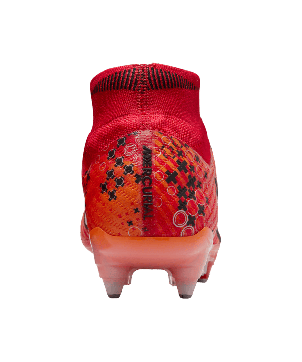 Nike Air Zoom Mercurial Superfly IX Elite SG-Pro AC Dream Speed 7 Rot Weiss Orange F600 - rot