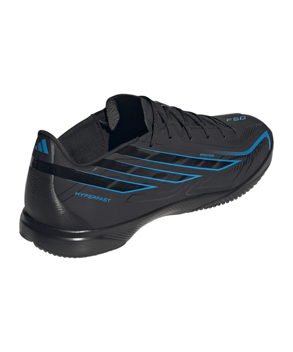 adidas F50 Hyperfast League IN Immortal DNA Zwart - zwart
