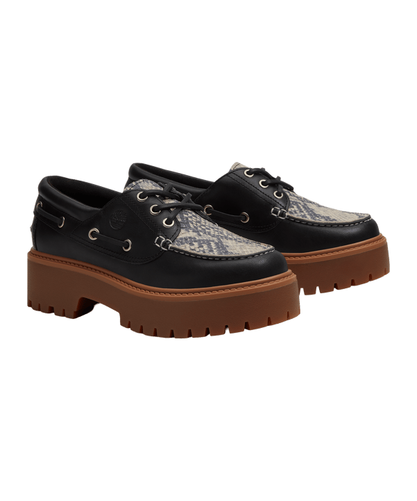Timberland Stone Street Boat Suede Damen Grün