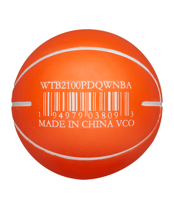 Wilson WNBA Dribbler Fire Trainingsball Orange - orange
