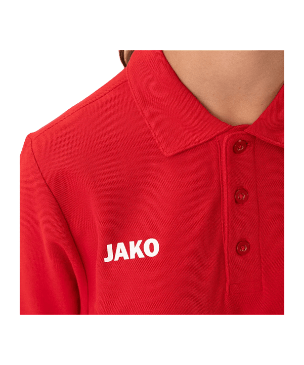JAKO Base Polo Bambini Rosso C001 - rosso