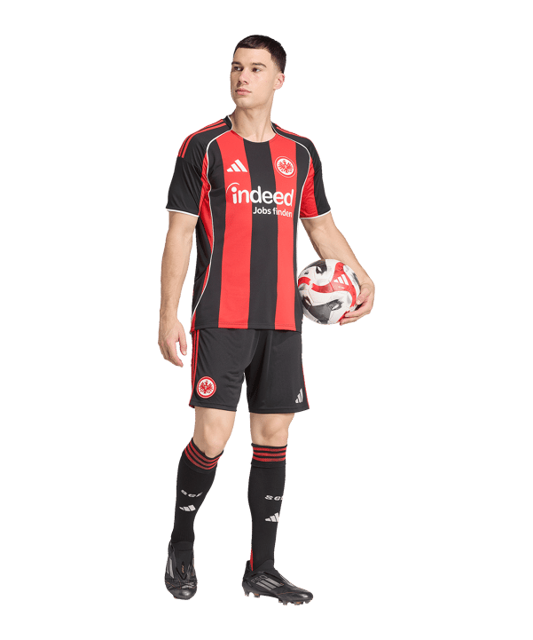 adidas Eintracht Frankfurt Trikot Home 2025/2026 Schwarz - schwarz