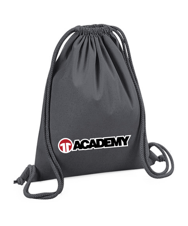 11ts Academy Gymbag Lettering Dunkelgrau - grau