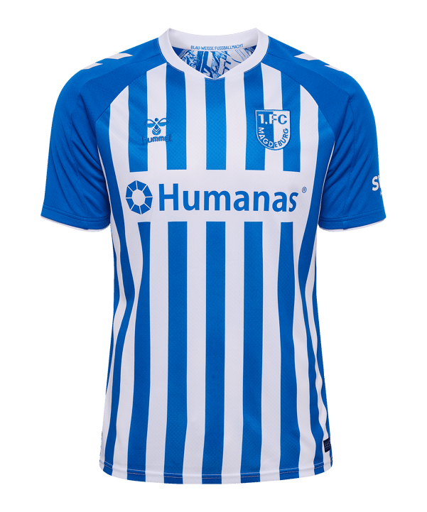 hummel 1. FC Magdeburg Maglietta Home 2026/2027 Blu C7251 - blu