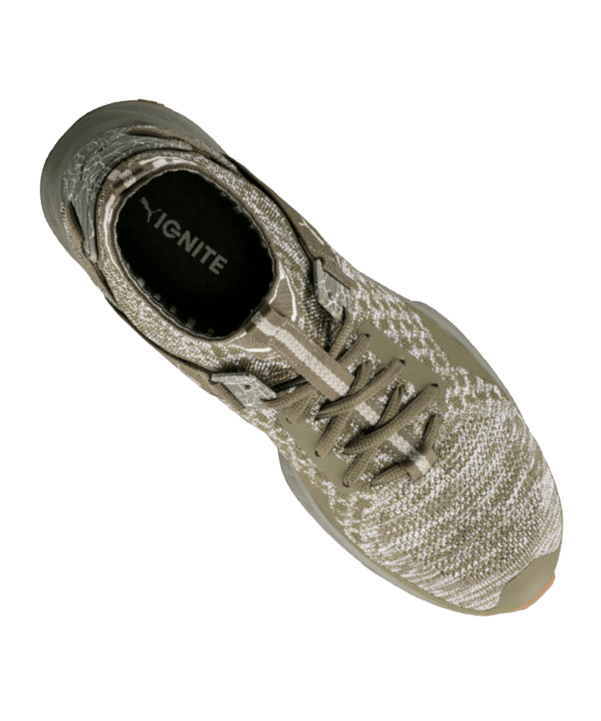 PUMA Ignite evoKNIT Hypernature Sneaker Khaki F01 - khaki