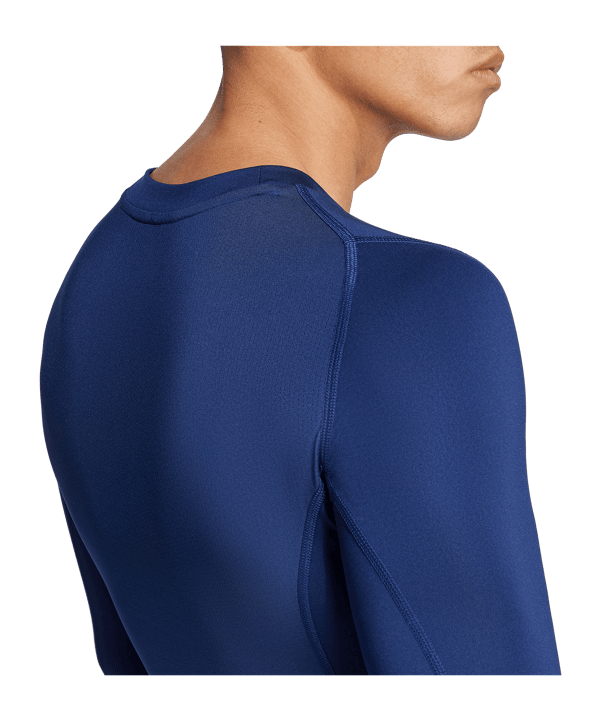 adidas Techfit Sous-Vêtements À Manches Longues Bleu - bleu