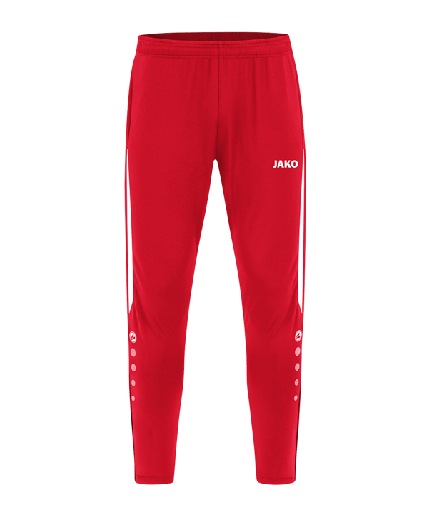 JAKO Power Trainingshose Rot Weiss F105 - rot