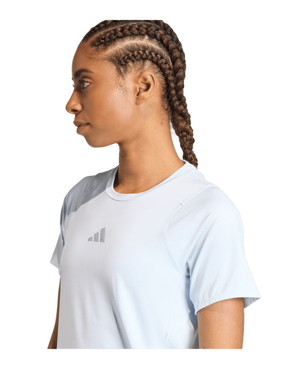 adidas Adizero Ekiden Running T-Shirt Damen Weiß