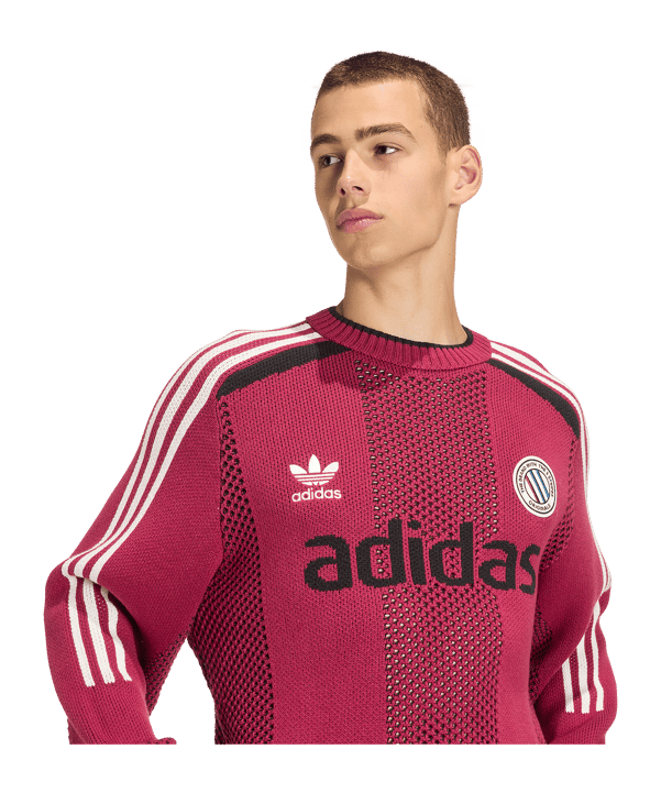 adidas Originals Blokecore Longsleeve Rot - rot