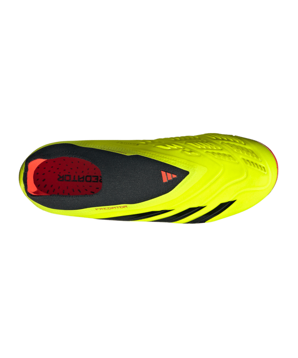 adidas Predator Elite LL FG Kids Energy Citrus Gelb Schwarz Rot - gelb