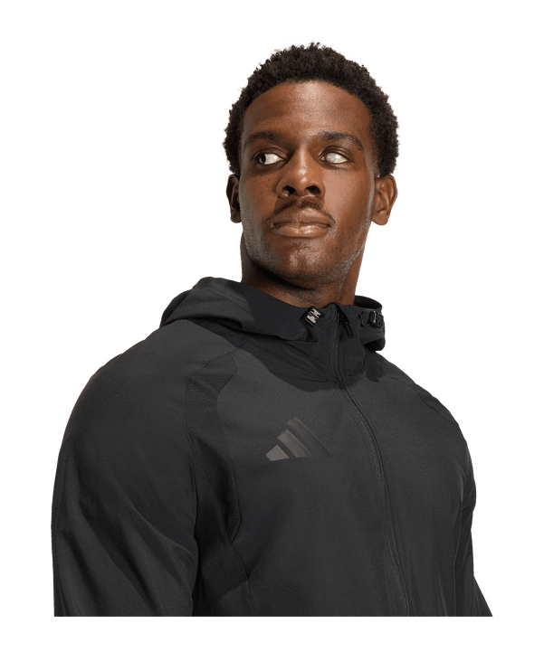 adidas Tiro Travel Windjacke Schwarz