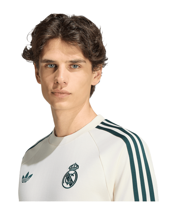 adidas Originals Real Madrid T-Shirt Beige - beige