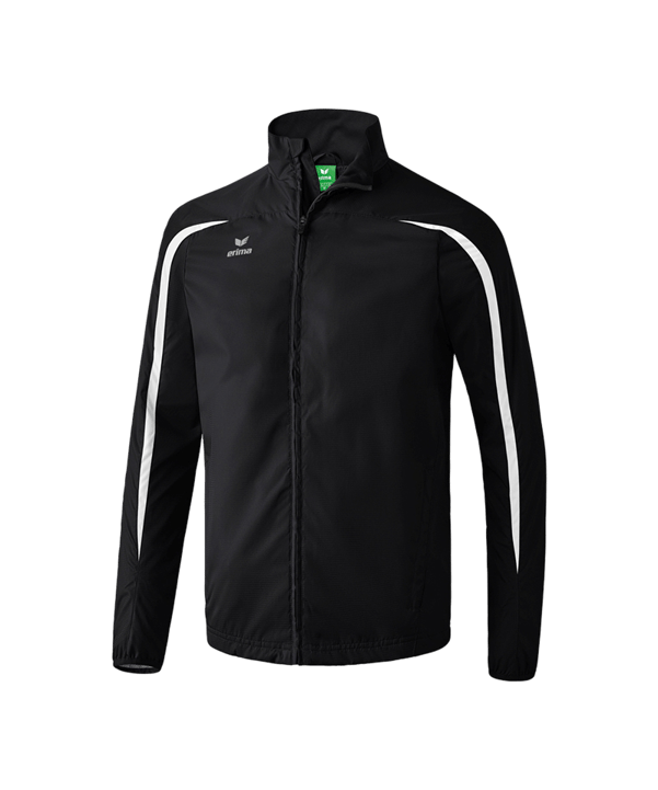Erima Laufjacke Kids Schwarz Weiss - schwarz