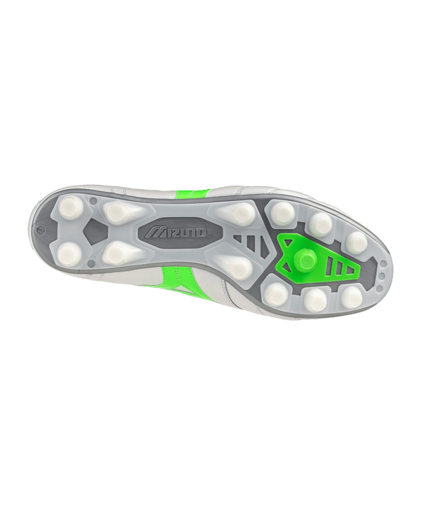 Mizuno Morelia II Elite FG Frontier Weiss Grün F37 - weiss