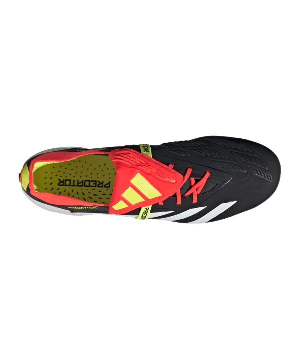 adidas Predator Elite FT SG Solar Energy Schwarz Weiss Rot - schwarz