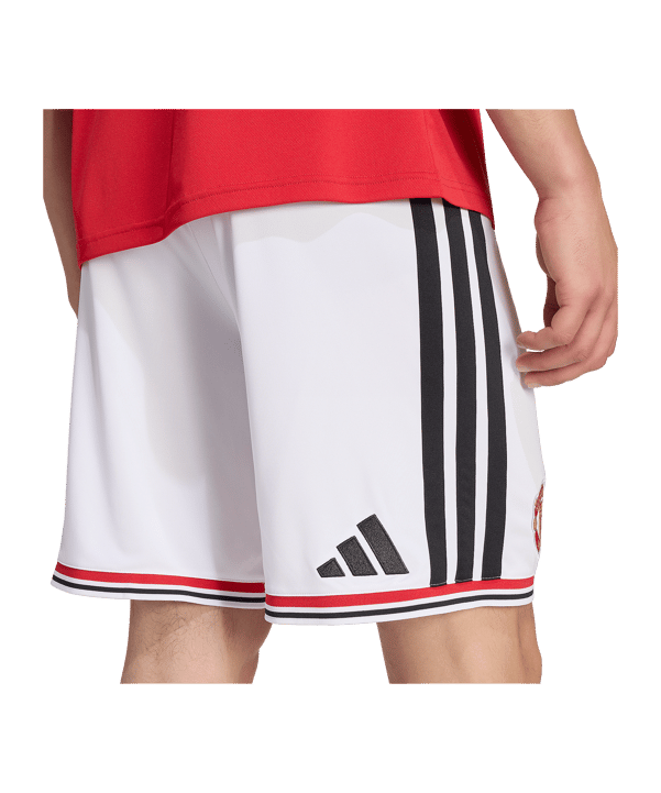 adidas Manchester United Short Home 2026/2027 Weiß - weiss
