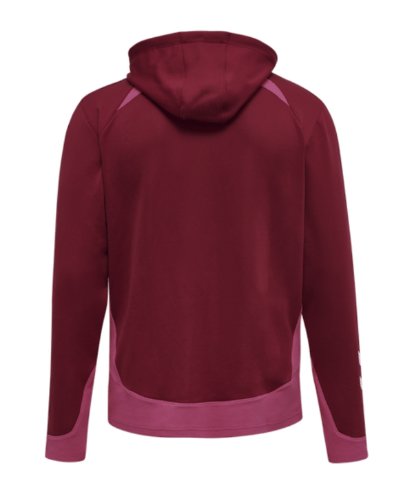 Hummel hmlLEAD Poly Hoody Rot F3584 - rot