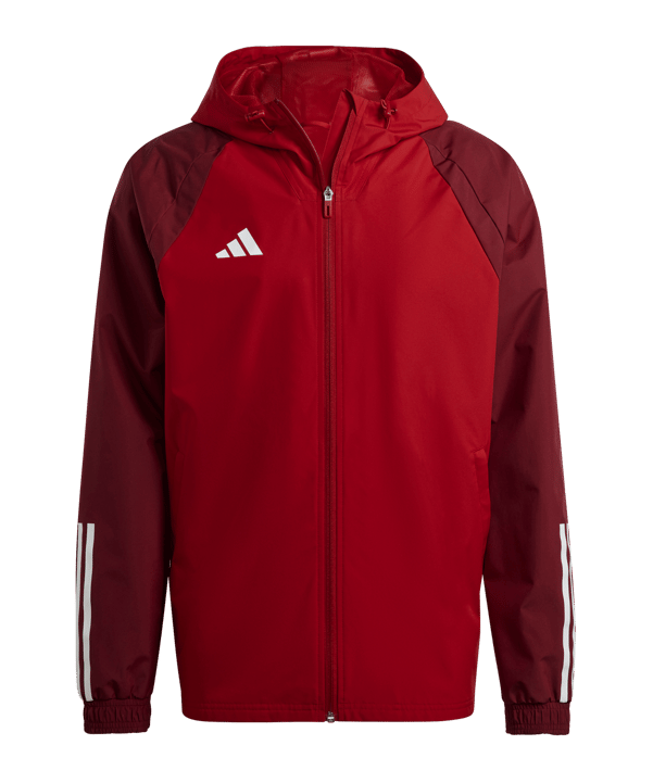 adidas Tiro 23 Competition Allwetterjacke Kids Rot - rot