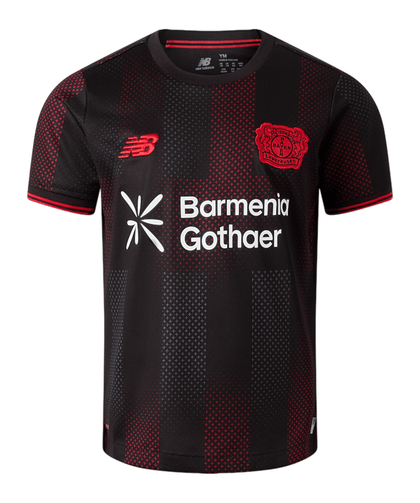 New Balance Bayer 04 Leverkusen Trikot Home 2025/2026 Kids Rot - rot